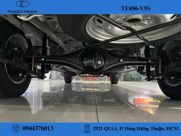 khung gầm xe van thaco 5 chỗ XE VAN THACO 5 CHỖ | TF450V5S | THÙNG 1M6 | 750 KG