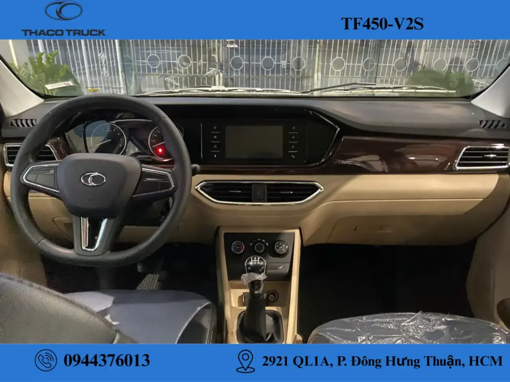 hình ảnh xe van 2 chỗ tf450v2s