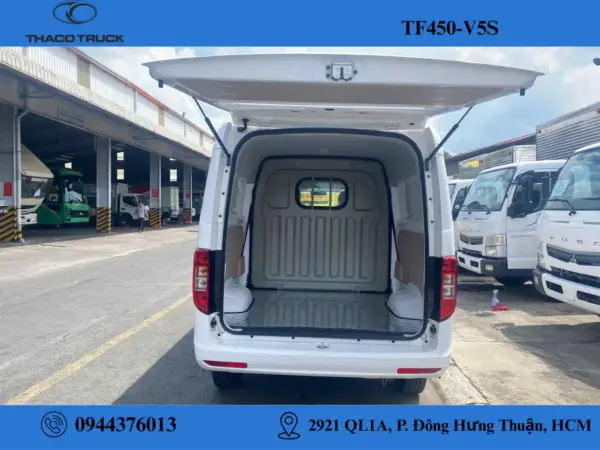 xe van Tf450-V5S 3 Thùng xe van thaco 5 chỗ TF450-V5S