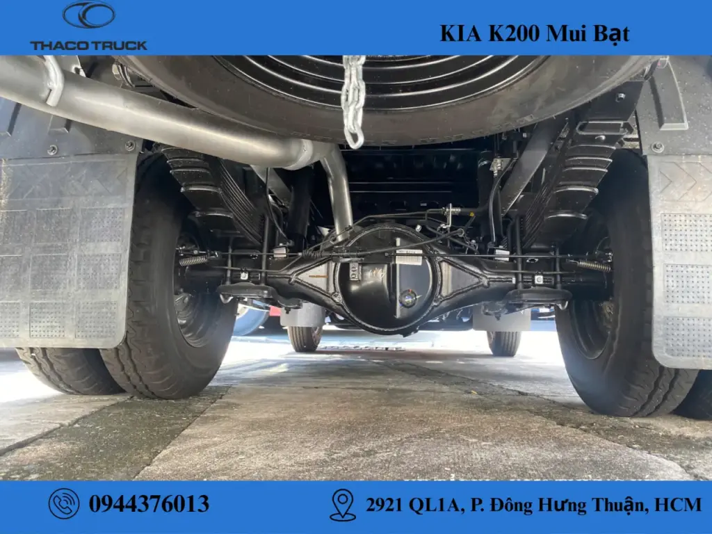 khung gầm xe tải kia