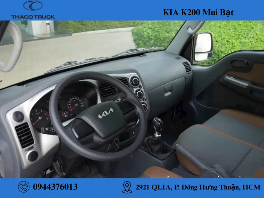 nội thất xe tải kia