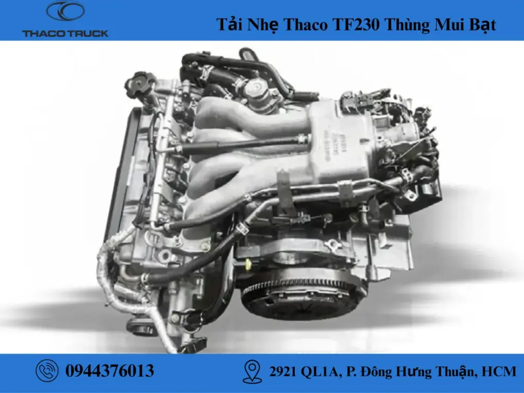 động cơ xe tải thaco thùng mui bạt (2)