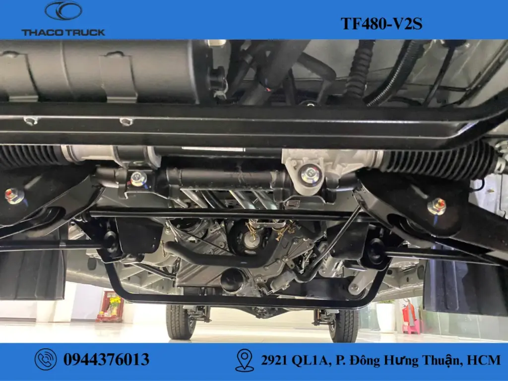 Khung gầm xe van 2 chỗ TF480-V2S