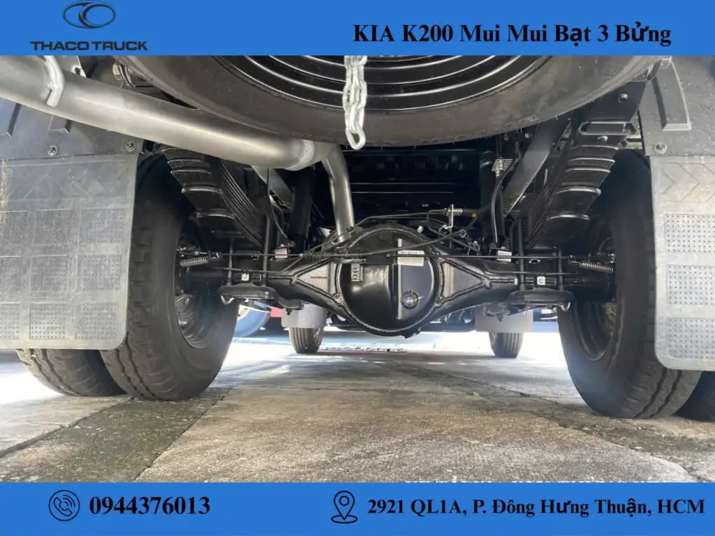 khung gầm xe tải kia