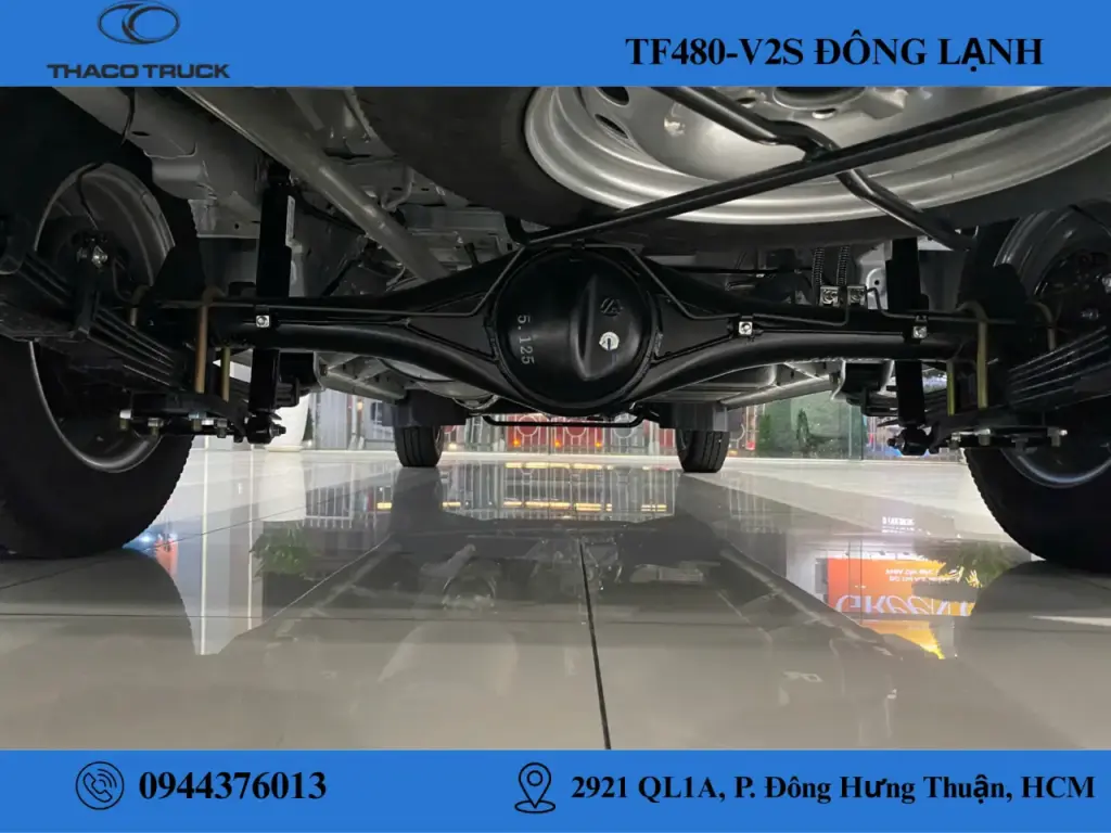 khung gầm xe van đông lạnh TF480-v2S
