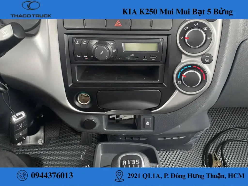 nội thất xe tải kia