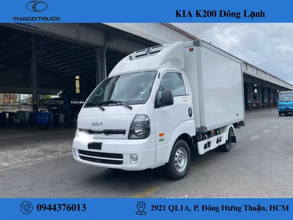 Xe tải kia đông lạnh