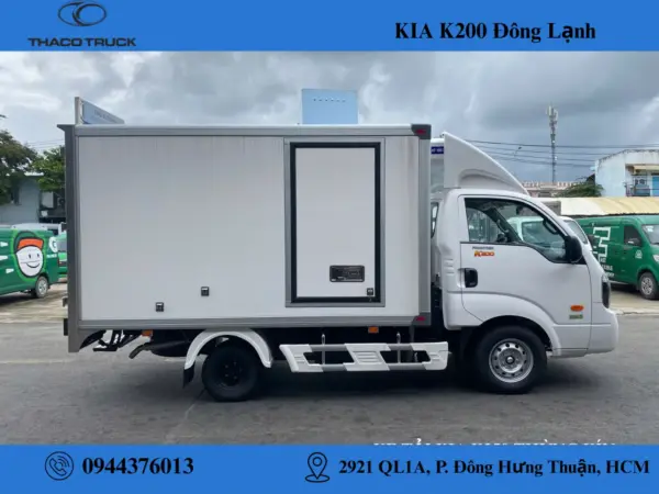 XE TẢI KIA K200 THÙNG ĐÔNG LẠNH | TẢI TRỌNG 1490 KG