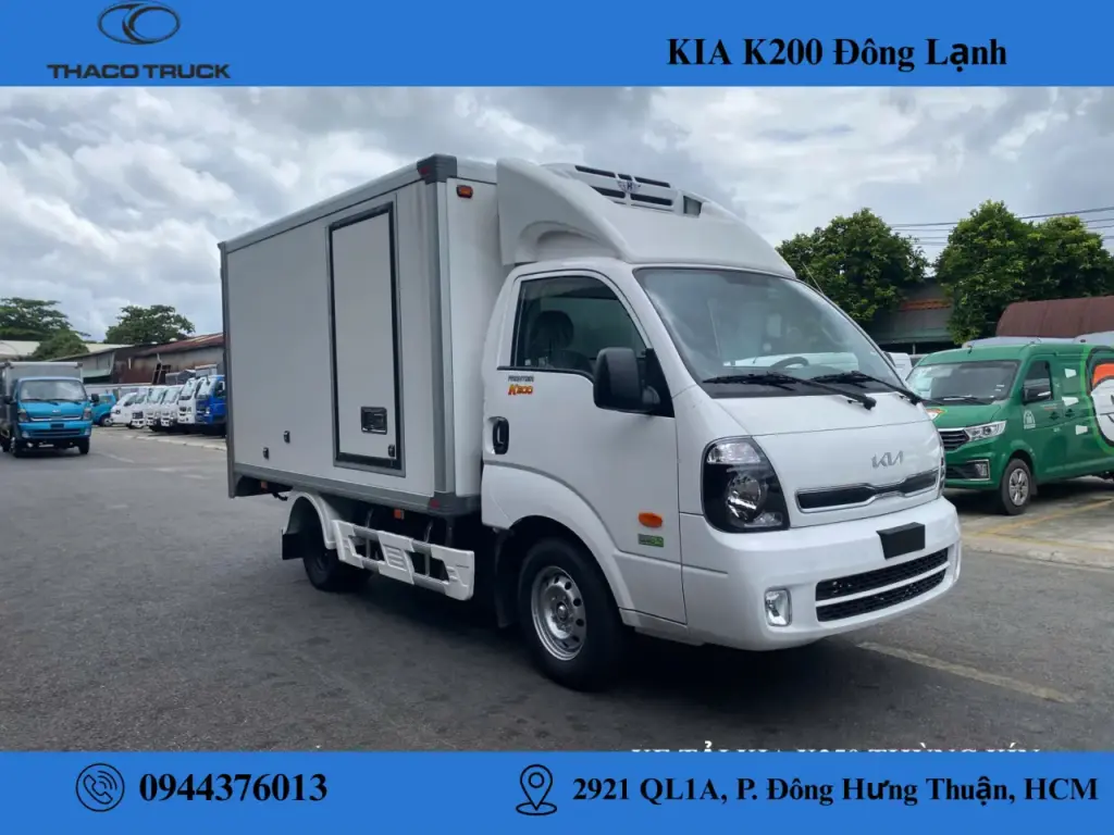 Xe tải kia đông lạnh