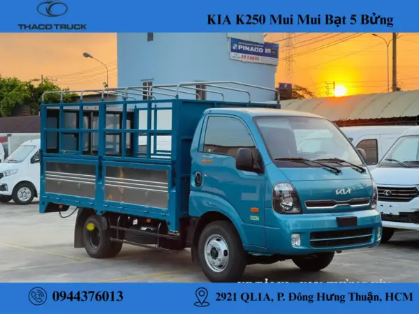 xe tải kia k250 thùng mui bạt mở 5 bửng (3) xe tải kia k250 thùng mui bạt
