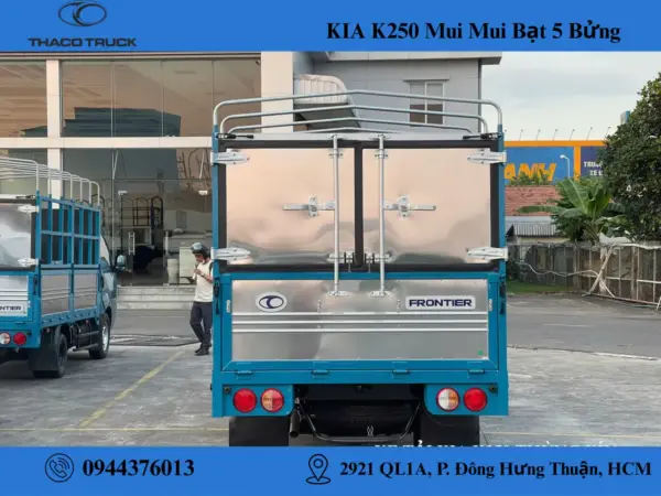 xe tải kia k250 thùng mui bạt mở 5 bửng (5) xe tải kia k250 thùng mui bạt