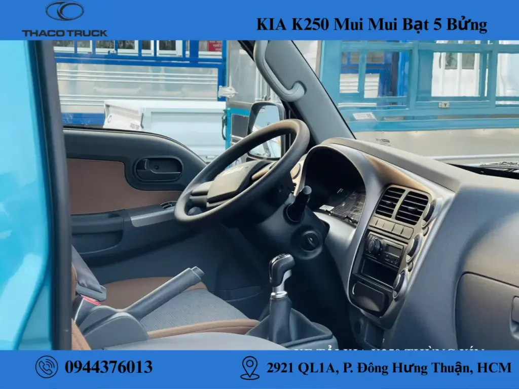 nội thất xe tải kia