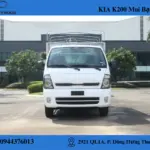 xe tải kia thùng mui bạt (2) Mặt trước xe tải kia k200 thùng mui bạt