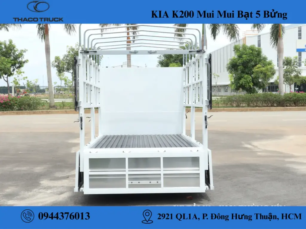 thùng xe tải kia thùng mui bạt