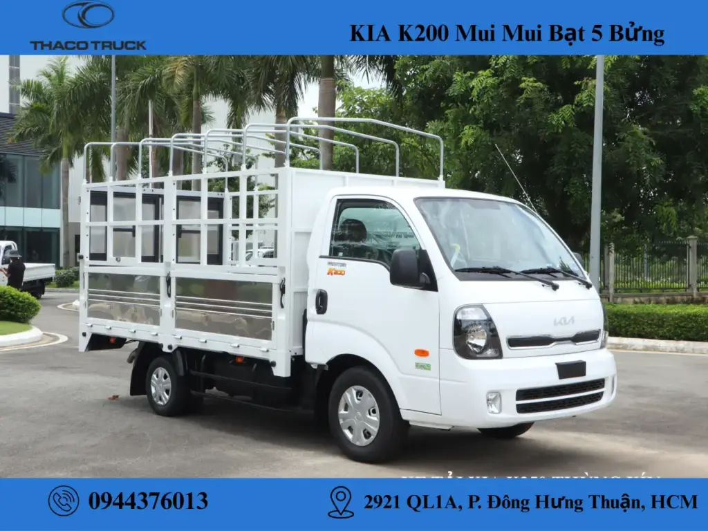 xe tải kia thùng mui bạt