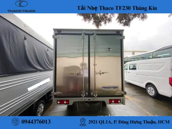 xe tải thaco 1 tấn tf230 thùng kín