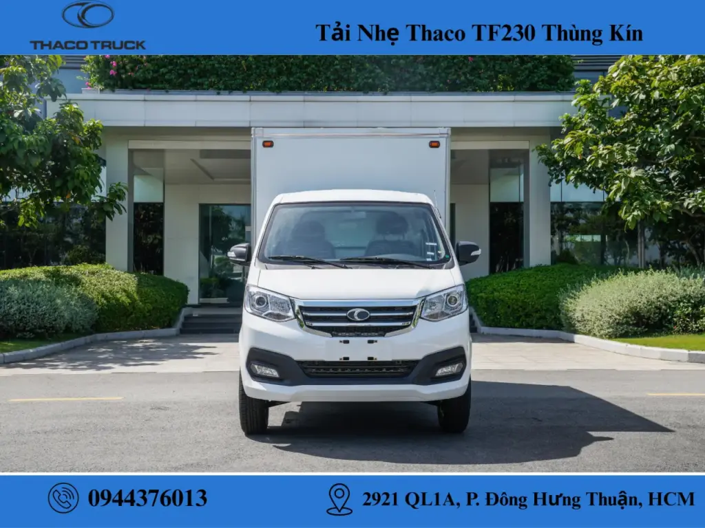 xe tải thaco 1 tấn tf230 thùng kín
