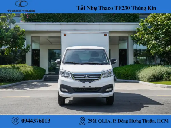 xe tải thaco 1 tấn tf230 thùng kín