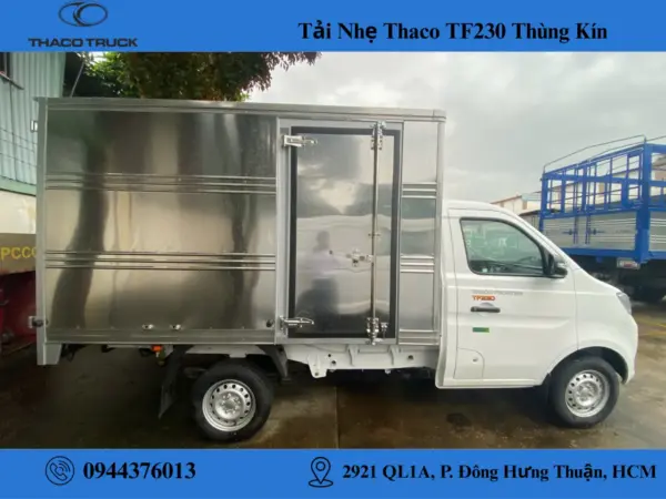 xe tải thaco 1 tấn tf230 thùng kín