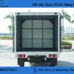 xe tải thaco tf 220 thùng kín (3) xe tải thaco tf 220 thùng kín