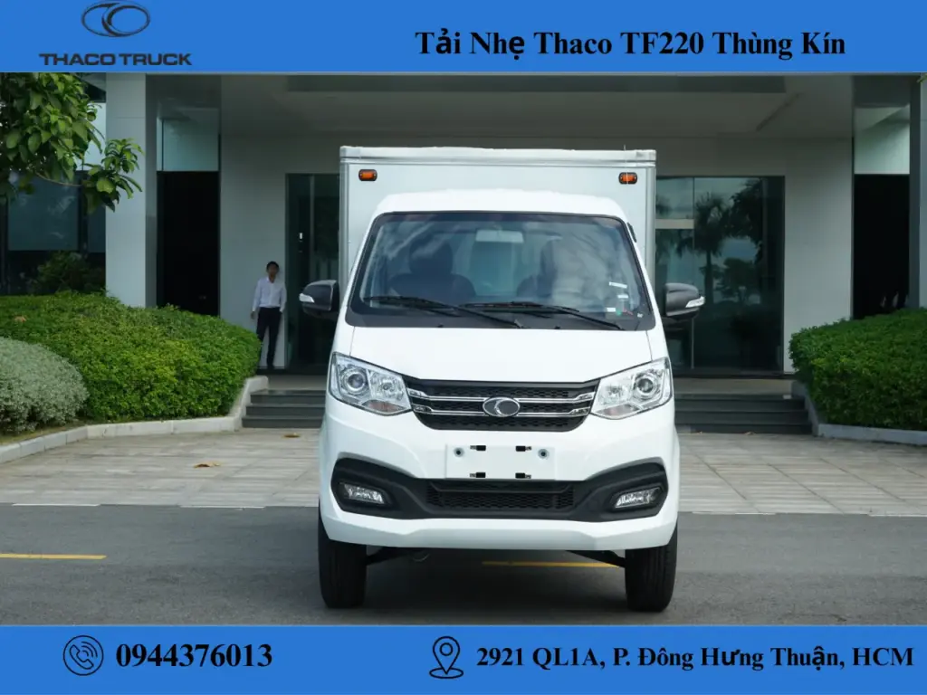 xe tải thaco 1 tấn TF220 thùng Kín