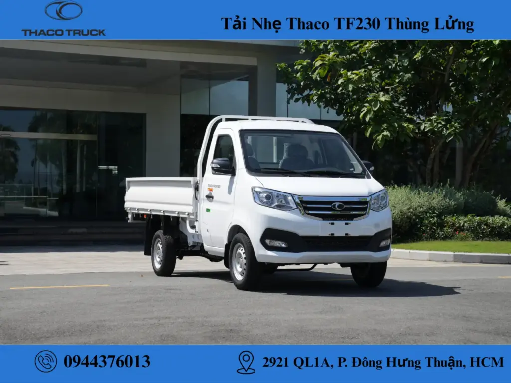 xe tải thaco tf230 thùng lửng
