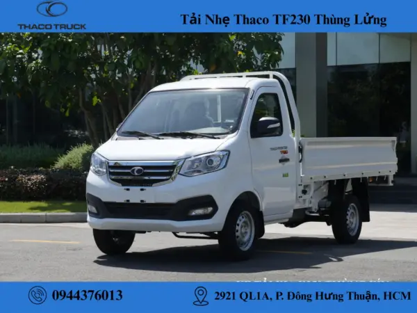 xe tải thaco tf230 thùng lửng (6) xe tải thaco tf230 thùng lửng