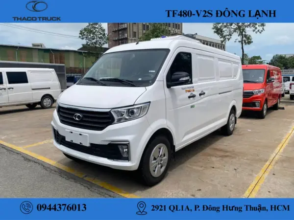 xe van đông lạnh 2 chỗ TF480-V2S