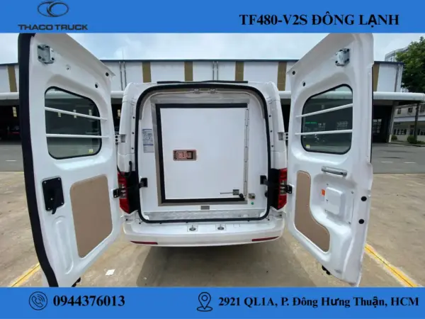 Lọt thùng xe van đông lạnh 2 chỗ TF480-V2S