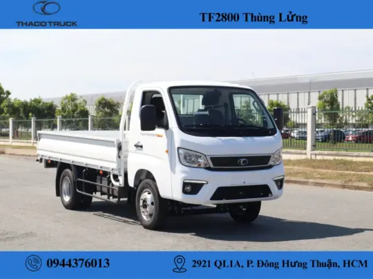 ảnh xe TF2800 thùng lửng (4) xe tải máy dầu TF2800