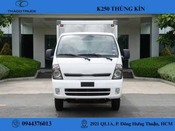 Kia K250 Thùng Kín (1) xe tải kia k250 thùng kín