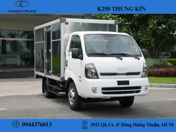 Kia K250 Thùng Kín (2) xe tải kia k250 thùng kín