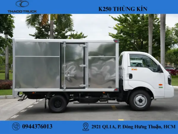 Kia K250 Thùng Kín (3) xe tải kia k250 thùng kín