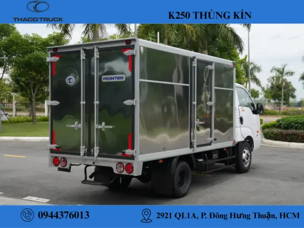 Kia K250 Thùng Kín (4) xe tải kia k250 thùng kín