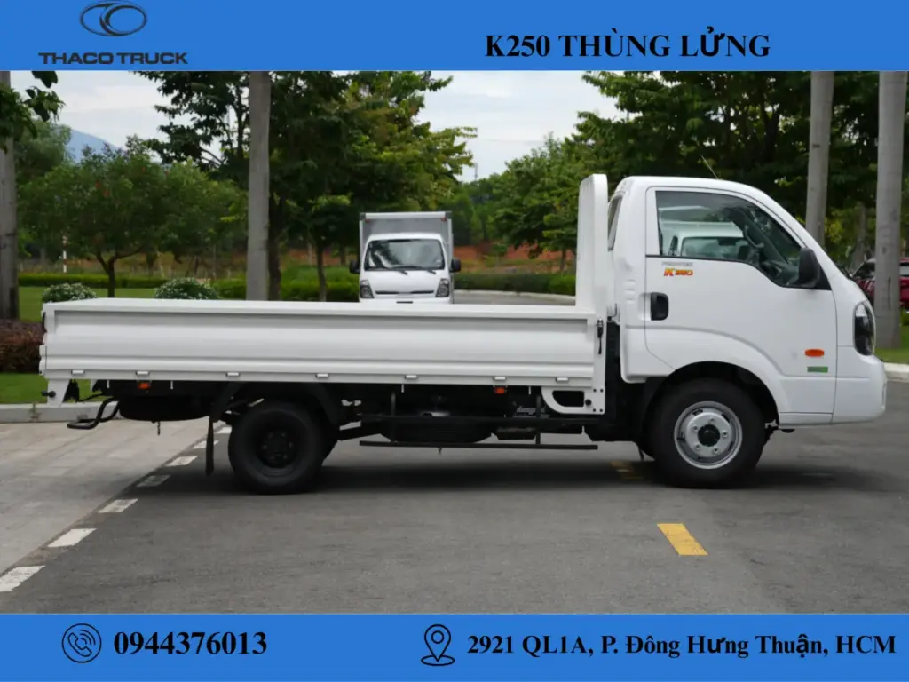 xe tải Kia K250 thùng lửng
