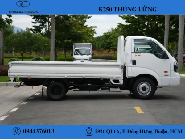 Kia K250 thùng lửng (1) xe tải Kia K250 thùng lửng