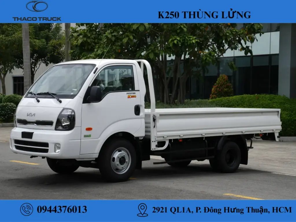xe tải Kia 2t5 thùng lửng
