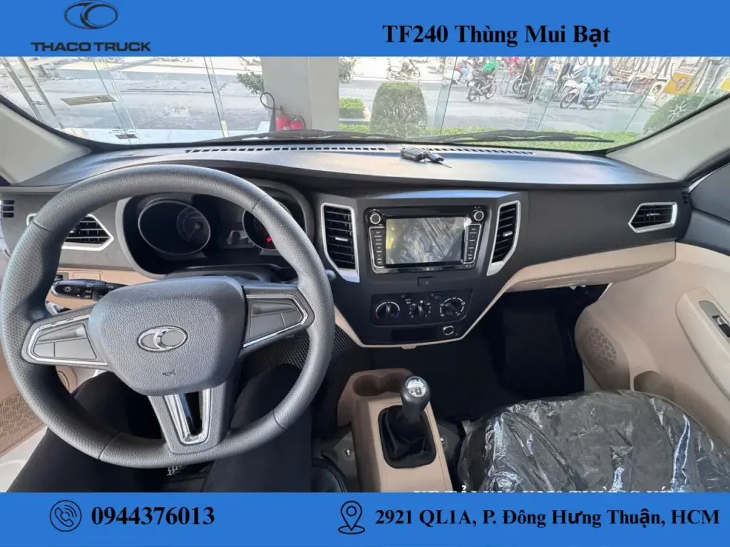 nội thất xe tải thaco TF240
