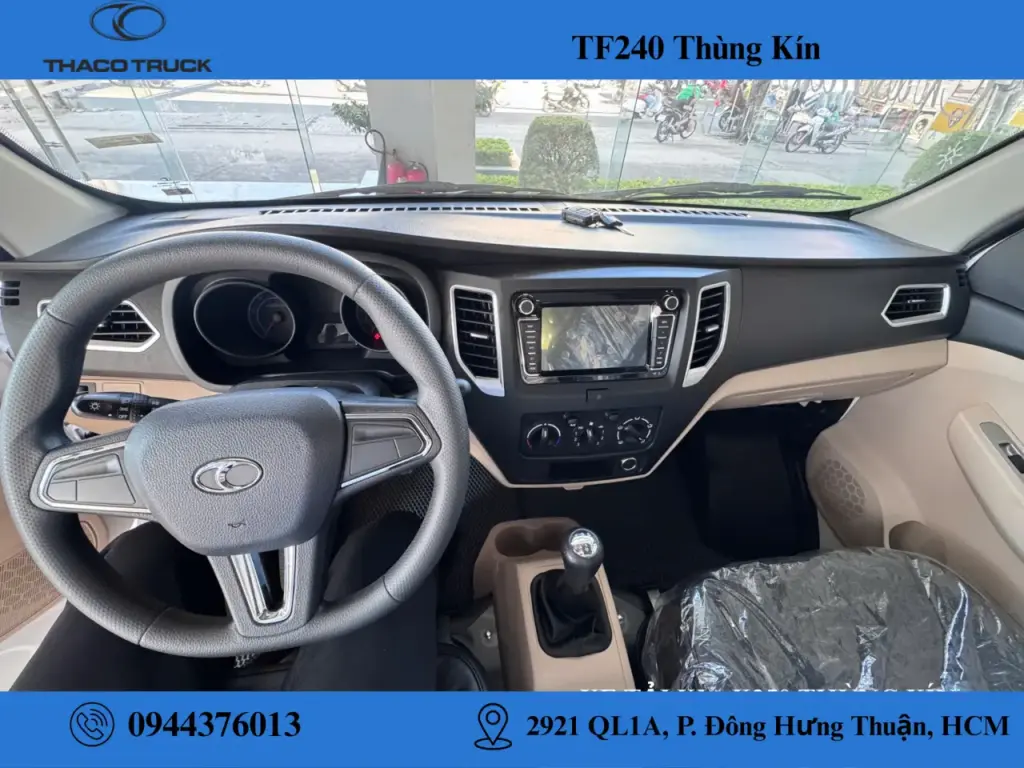 Xe tải Thaco TF240 thùng kín