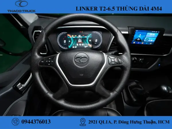 nội thất xe tỉa thaco (3) nội thất xe tải Thaco Linker T2-6.5