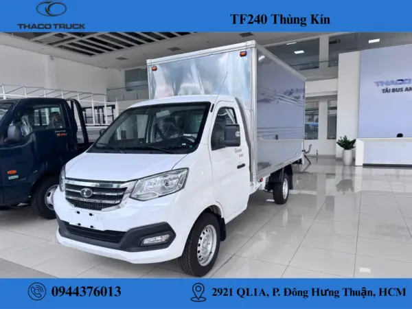xe TF240 thùng kín (2) Xe tải Thaco TF240 thùng kín