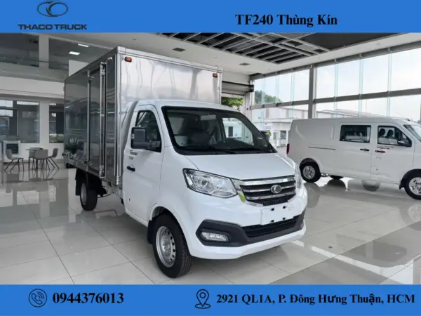 xe TF240 thùng kín (4) Xe tải Thaco TF240 thùng kín