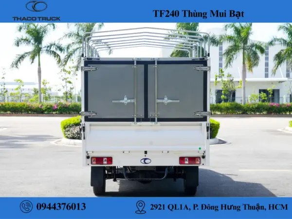 xe TF240 thùng mui bạt (3) xe tải Thaco Tf240 thùng mui bạt