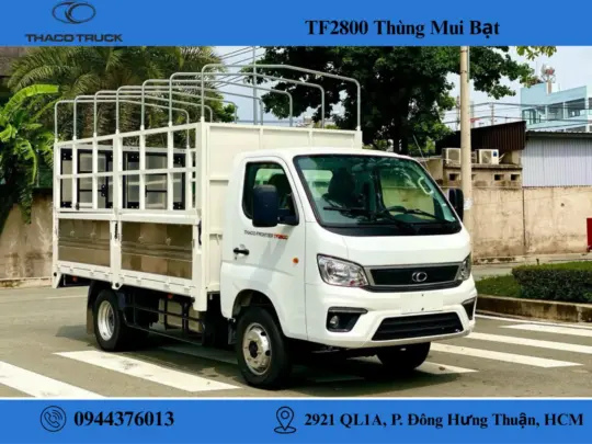 xe tải TF2800 thùng mui bạt 5 bửng (1) xe tải 2 tấn TF2800