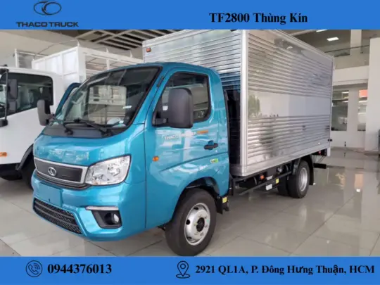 xe tải thùng kín TF2800 xe tải TF2800 tải trọng 1990kg
