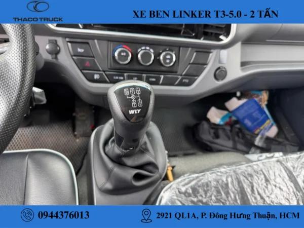 NỘI THẤT XE BEN LINKER (1) xe ben thaco