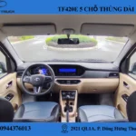 NỘI THẤT XE VAN THACO (5) xe van thaco 5 chỗ