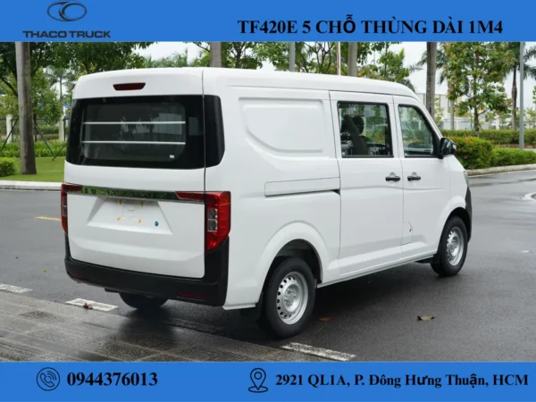 XE VAN 5 CHỖ THÙNG DÀI 1M4 (5) xe van thaco 5 chỗ
