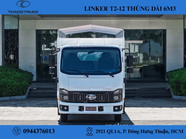 linker t2-12 thùng dài 6m3 (1) xe tải thaco 7 tấn