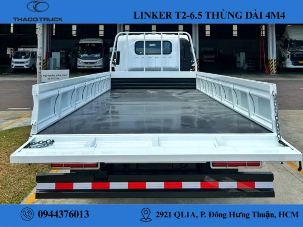 linker t2-6.5 thùng lửng (3) xe tải thaco tải trọng 3t49